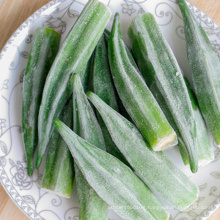 Frozen Vegetables Frozen Boiled Whole Okra With Favorable Price